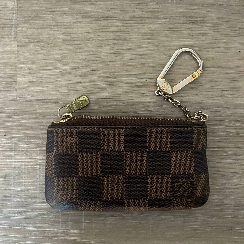 Louis Vuitton Key Pouch Damier Ebene